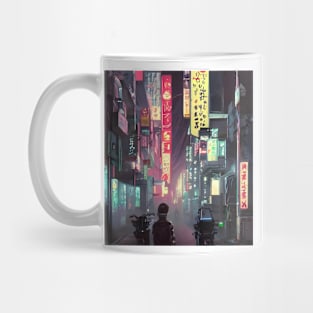 Neo Tokyo - A Lonely Boy - Japan Vibe Mug